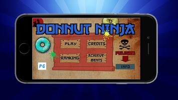 DONNUT NINJA plakat