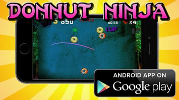 DONNUT NINJA تصوير الشاشة 1