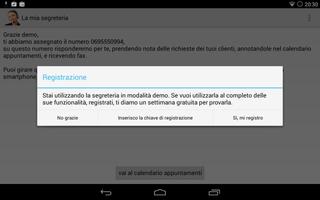 La mia segreteria capture d'écran 1
