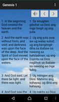 Cebuano King James Bible syot layar 1