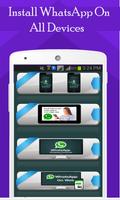 Install WhatsApp On All Device Affiche