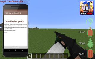 Map of PUBG for Minecraft PE скриншот 1