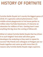 History of FORTNITE & PUBG MOBILE : battle royal! Ekran Görüntüsü 2