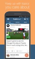 PublicFeed: Nearby Social News gönderen