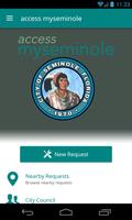 access myseminole الملصق