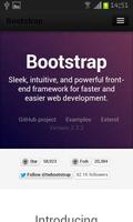 Bootstrap 2.3 docs and example পোস্টার