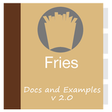 Fries 2.0 docs and examples أيقونة