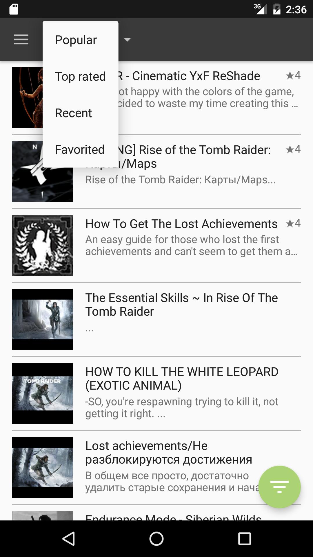 GameQ: Rise of the Tomb Raider for Android - APK Download