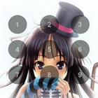 Mignon Anime Lock Screen icône