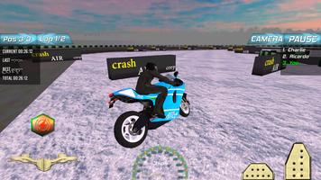 Winter Motorbike Race screenshot 1