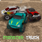 Monster Truck Race Zeichen