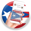 Puerto Rico Flag Keyboard - Elegant Themes-APK