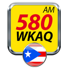 WKAQ 580 am puerto rico radio station online radio icono