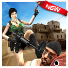 Shooter Woman - Gun Games أيقونة