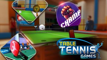 Table Tennis Games Ekran Görüntüsü 1