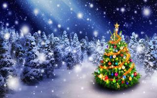 1 Schermata 3D Christmas Wallpaper Free