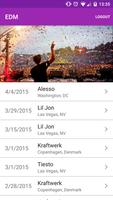 EDM Fan App Affiche