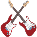 playing electric guitar APK