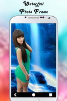 Waterfall Photo Frame1 پوسٹر