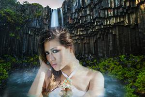 1 Schermata Waterfall Photo Frame