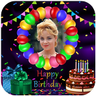 Birthday Photo Editor-icoon