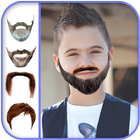 Man Hair Mustache Style PRO1 icône