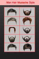 Man Hair Mustache Style PRO1 poster