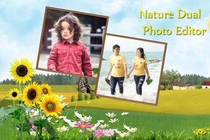 Nature Dual Photo Editor capture d'écran 1