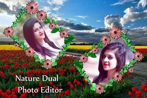 2 Schermata Nature Dual Photo Editor