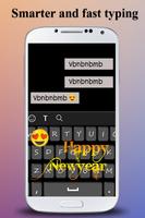 New Year Photo Keyboard 2018 ポスター