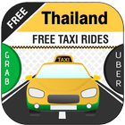 Free Taxi Rides in Thailand simgesi