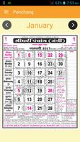 Hindi Panchang 2017 (Calendar) captura de pantalla 1