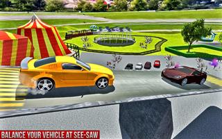 Seesaw Car Stunts Racing Games syot layar 1
