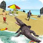 Crocodile Attack Mission 3D icône