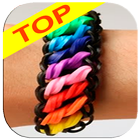 Rubber bands bracelets آئیکن