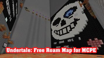Undertale: Free Roam Map for MCPE capture d'écran 3