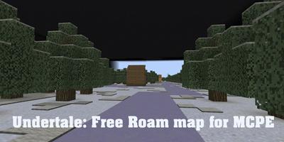 Undertale: Free Roam Map for MCPE capture d'écran 2