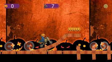 Pumpkin moto rider screenshot 3