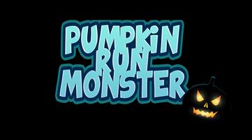 Pumpkin Run Monster Cartaz