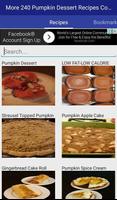 Pumpkin Dessert Recipes 📘 Cooking Guide تصوير الشاشة 1