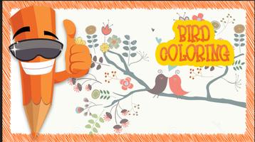 Free Coloring Book- Bird Paint capture d'écran 2