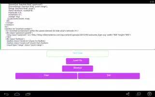 HTML Editor screenshot 5