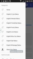 English Status capture d'écran 1