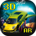 Submarine Car 3D AR Simulator icon