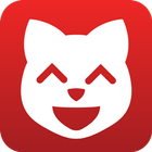 Kitties. Funny cat gifs and ph أيقونة
