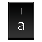 Black Slate - Keyboard Theme icône