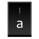 Black Slate - Keyboard Theme APK