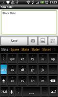 Black Slate - Keyboard Theme تصوير الشاشة 2