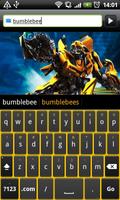 Bumblebee - HD Keyboard Theme पोस्टर