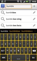 Bumblebee - HD Keyboard Theme imagem de tela 1